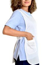 Cargar imagen en el visor de la galería, Delantal blanco en dacrón