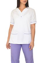 Cargar imagen en el visor de la galería, Combo Camisa Pantalón y Bermuda LS - blanco lila