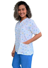 Cargar imagen en el visor de la galería, Uniforme de Pantalón - Mariposas Hortensia