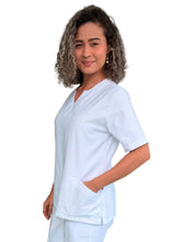 Cargar imagen en el visor de la galería, Uniforme de Bermuda - Oxford Blanco