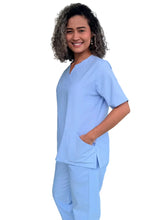 Cargar imagen en el visor de la galería, Uniforme de Pantalón - Oxford Azul Claro