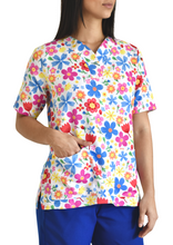 Cargar imagen en el visor de la galería, Camisa antifluidos - Jardín de Flores