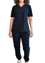 Cargar imagen en el visor de la galería, Uniforme de Pantalón - Jogger Negro FlexPro