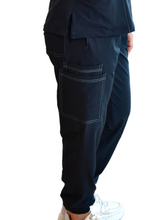 Cargar imagen en el visor de la galería, Uniforme de Pantalón - Jogger Negro FlexPro