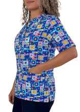 Cargar imagen en el visor de la galería, Camisa antifluidos - Nurse fondo Azul
