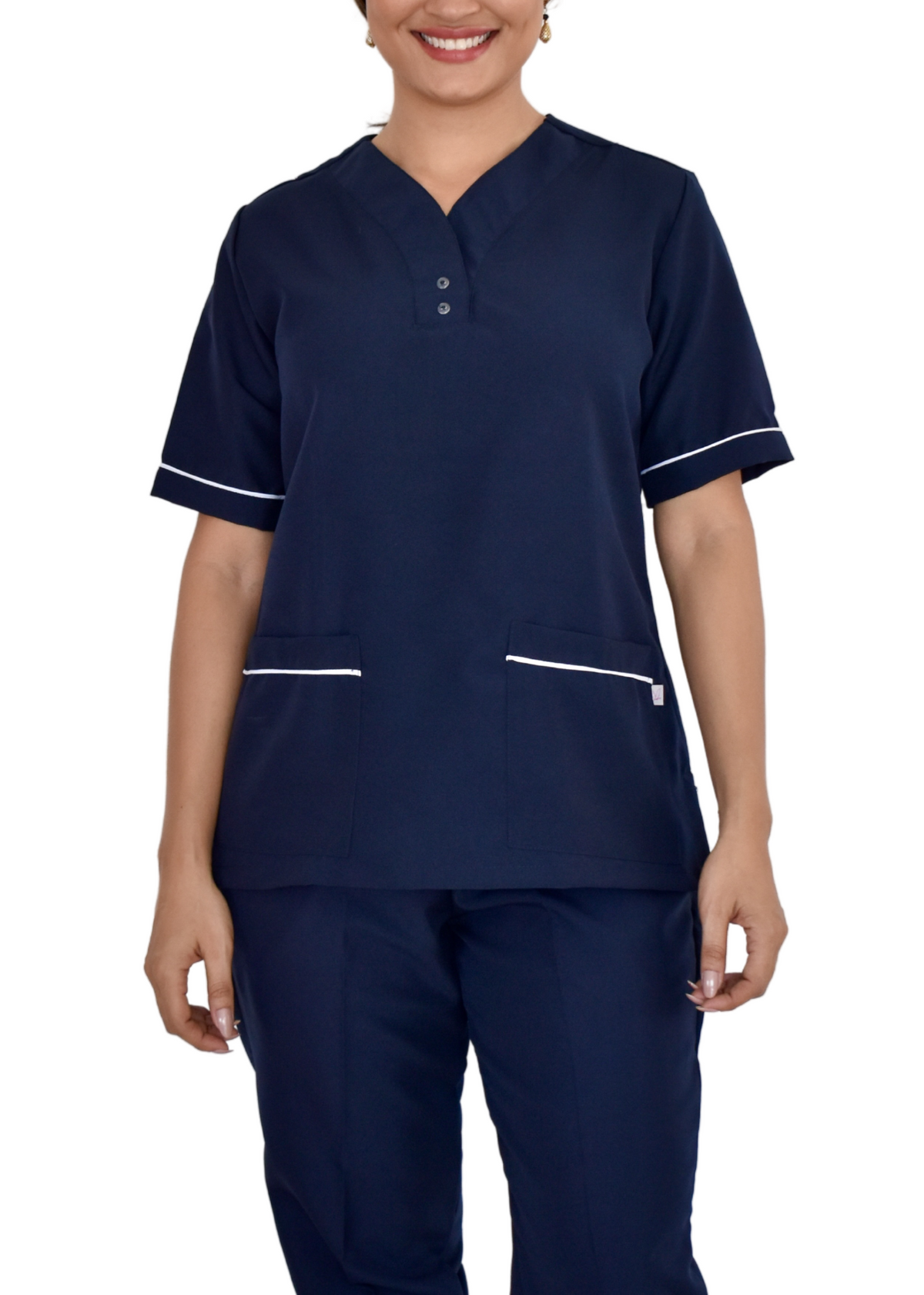 Uniforme de Pantalón LS - azul turquí