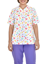 Cargar imagen en el visor de la galería, Uniforme de Pantalón - Pajaritos de Colores