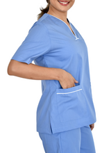 Cargar imagen en el visor de la galería, Uniforme de Bermuda - Azul