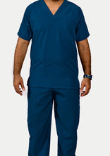 Cargar imagen en el visor de la galería, Uniforme Medico Azul Oscuro - Hombre