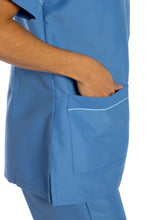 Cargar imagen en el visor de la galería, Uniforme de Pantalón - Azul Hortensia