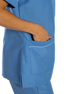 Uniforme de Pantalón - Azul Hortensia
