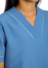 Cargar imagen en el visor de la galería, Uniforme de Pantalón - Azul Hortensia