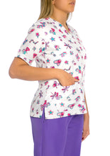 Cargar imagen en el visor de la galería, Uniforme de pantalón - Libélulas Lila CV