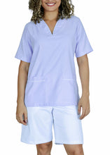 Cargar imagen en el visor de la galería, Uniforme de Bermuda - Lila con Bermuda Blanca
