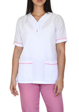 Cargar imagen en el visor de la galería, Combo Camisa Pantalón y Bermuda LS - blanco rosa
