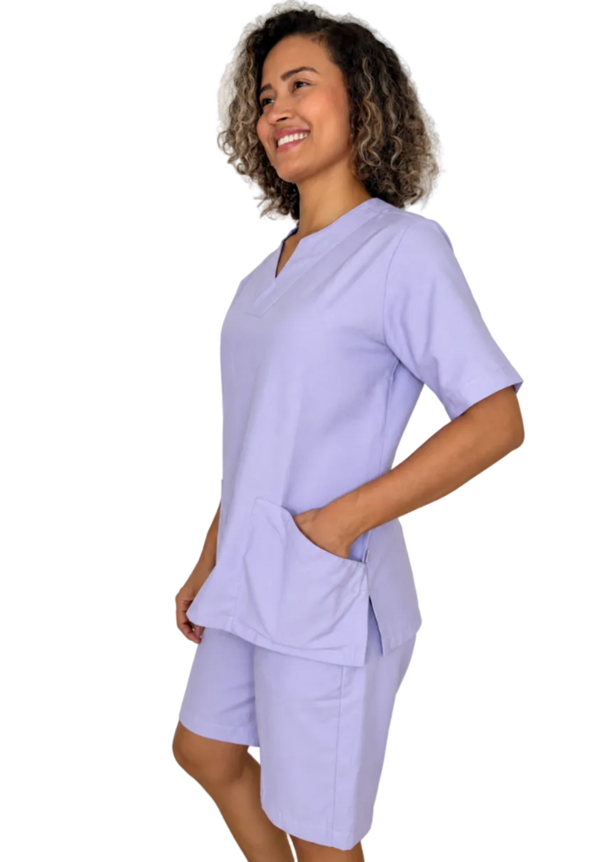 Uniforme de Bermuda - Oxford Lila