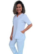Cargar imagen en el visor de la galería, Uniforme de Pantalón - Oxford Blanco
