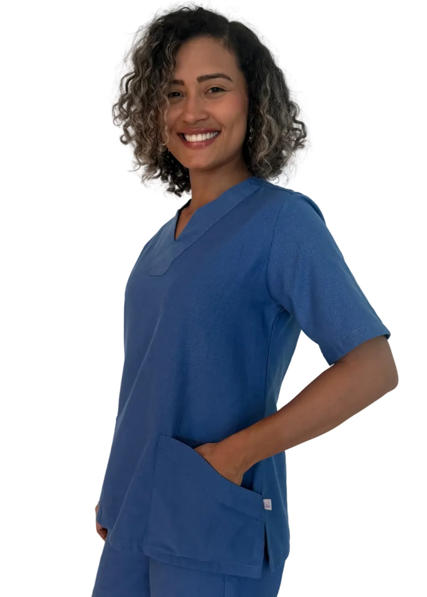 Uniforme de Bermuda - Oxford Azul Rey