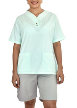 Cargar imagen en el visor de la galería, Uniforme de Bermuda - Verde con Caqui
