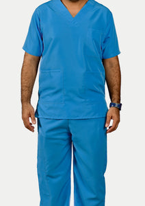Uniforme Medico Azul Claro - Hombre