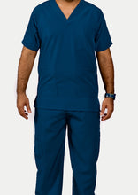 Cargar imagen en el visor de la galería, Uniforme Medico Azul Oscuro - Hombre
