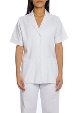 Cargar imagen en el visor de la galería, Uniforme de Pantalón - Oxford blanco con letín
