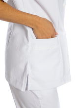 Cargar imagen en el visor de la galería, Uniforme de Pantalón - Oxford blanco con letín
